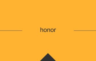 honor 意味 英単語 英語 使い方