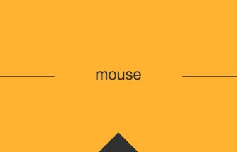 mouse 意味 英単語 英語 使い方