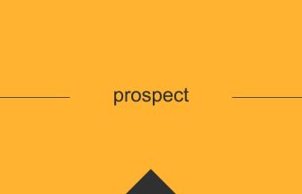 prospect 英語 意味 英単語