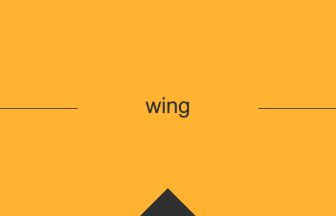 wing 英語 意味 英単語