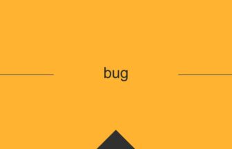 ［英単語］bug の意味・使い方・発音