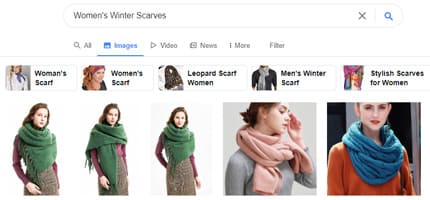 Women's Winter Scarves